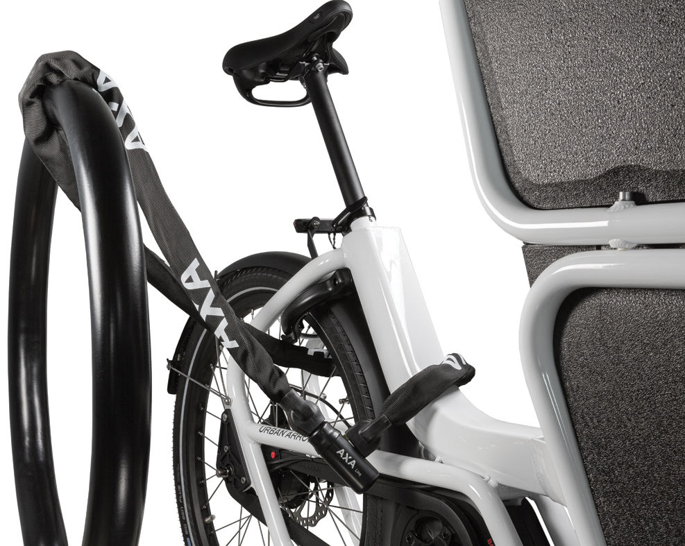 Axa slotketting linq 180cm art** zwart