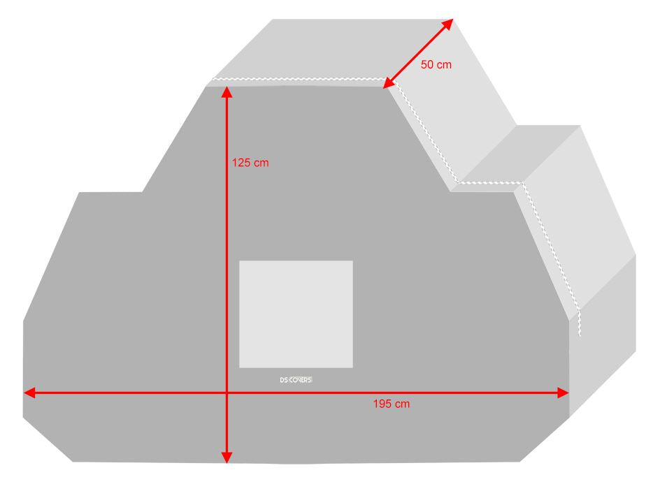 Ds hoezen Fietsdragerhoes EAGLE II geschikt voor 2 fietsen zwart