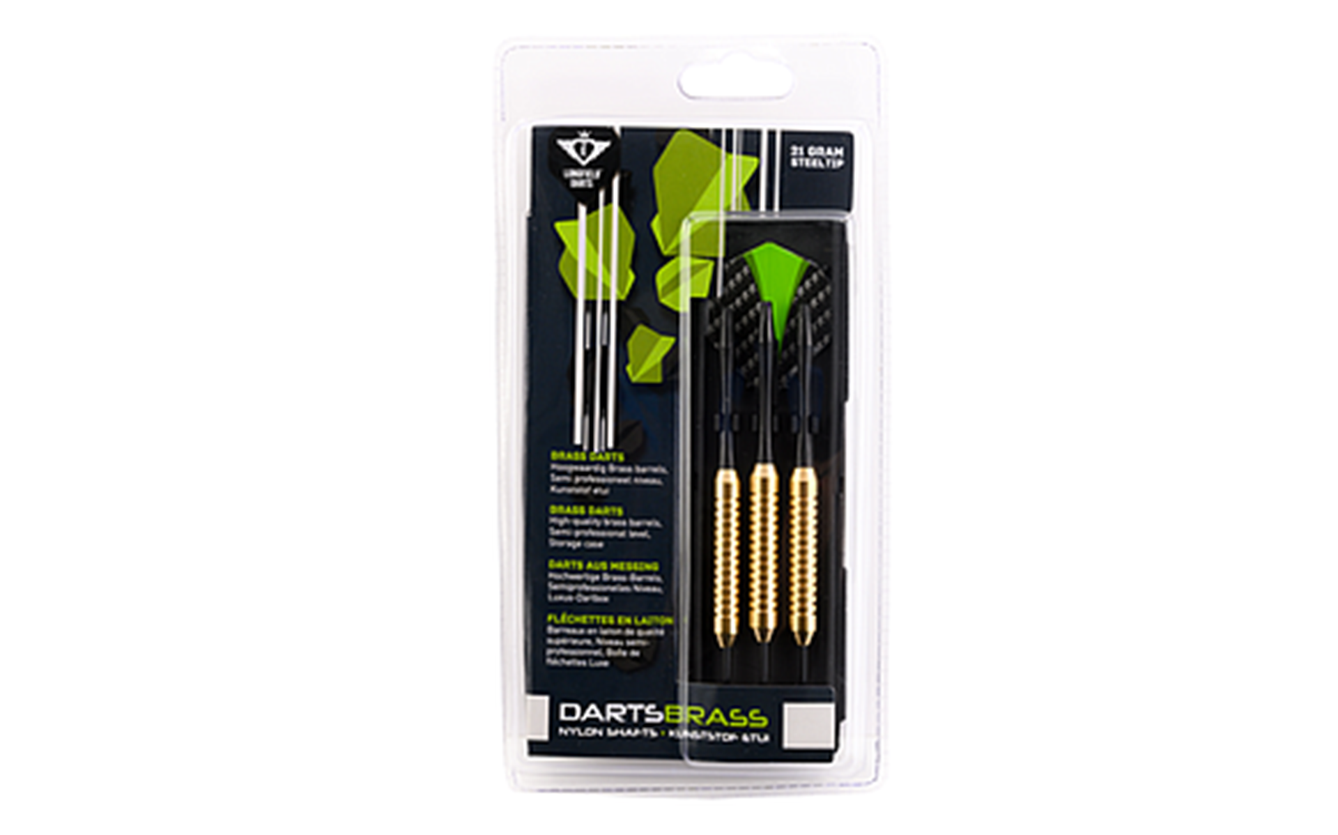 Longfield darts messing 3 stuks 22 gram