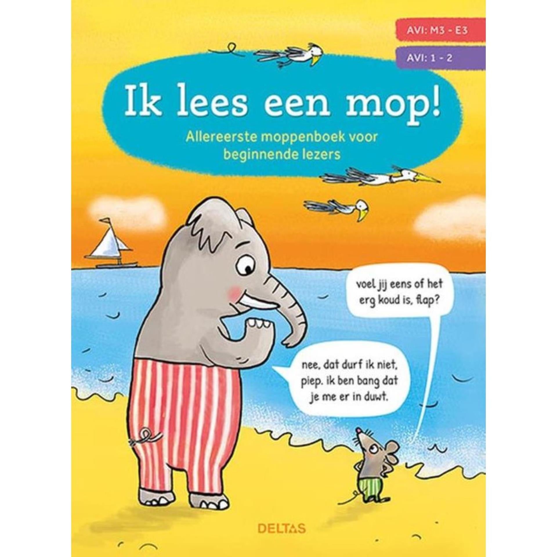 Deltas ik lees een mop! allereerste moppenboek voor beginnende leze
