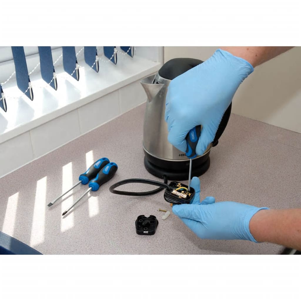 Draper gereedschap schroevendraaierset 19-dlg blauw 09548