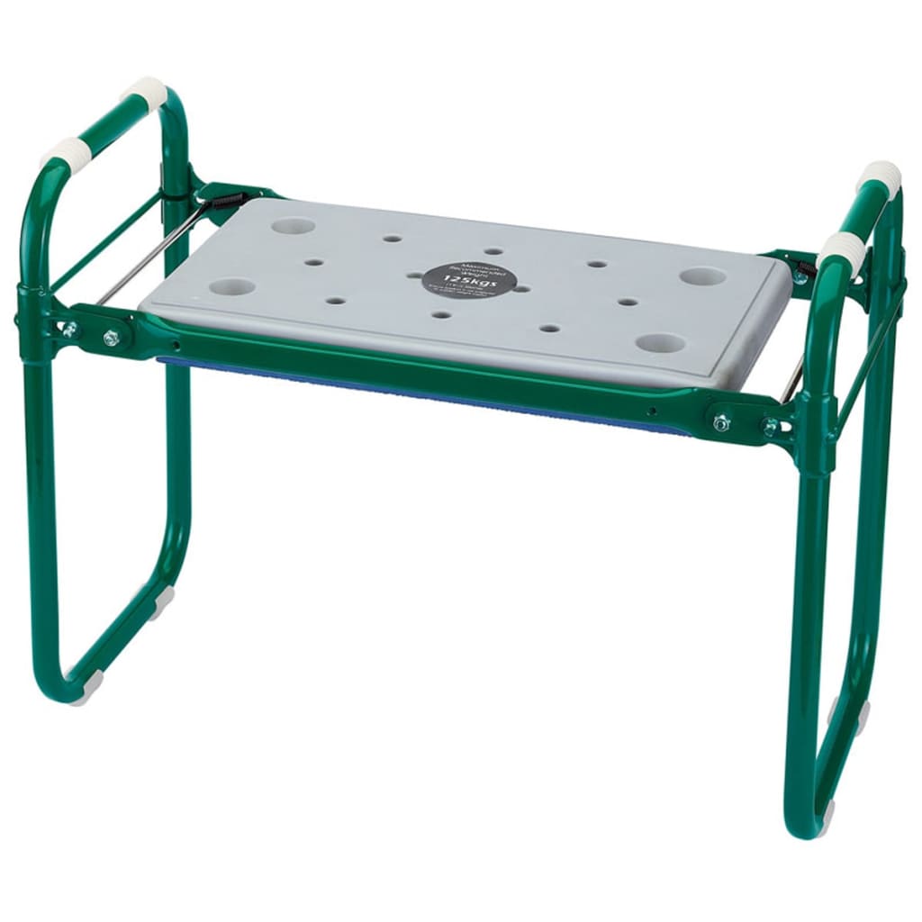 Draper gereedschap opvouwbare tuinbank kniebank groen ijzer 64970