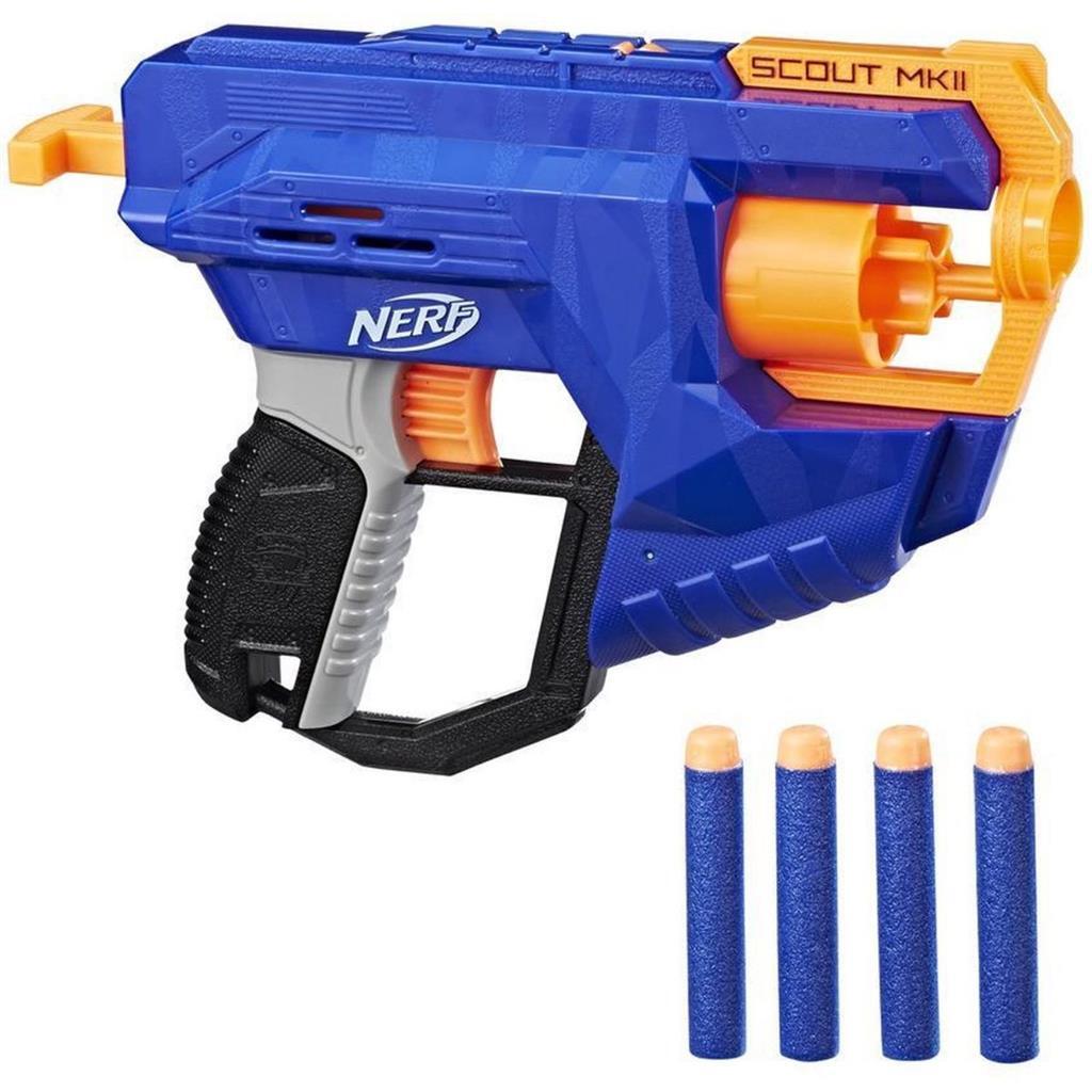 Nerf n-strike elite scout mkii + 4 darts