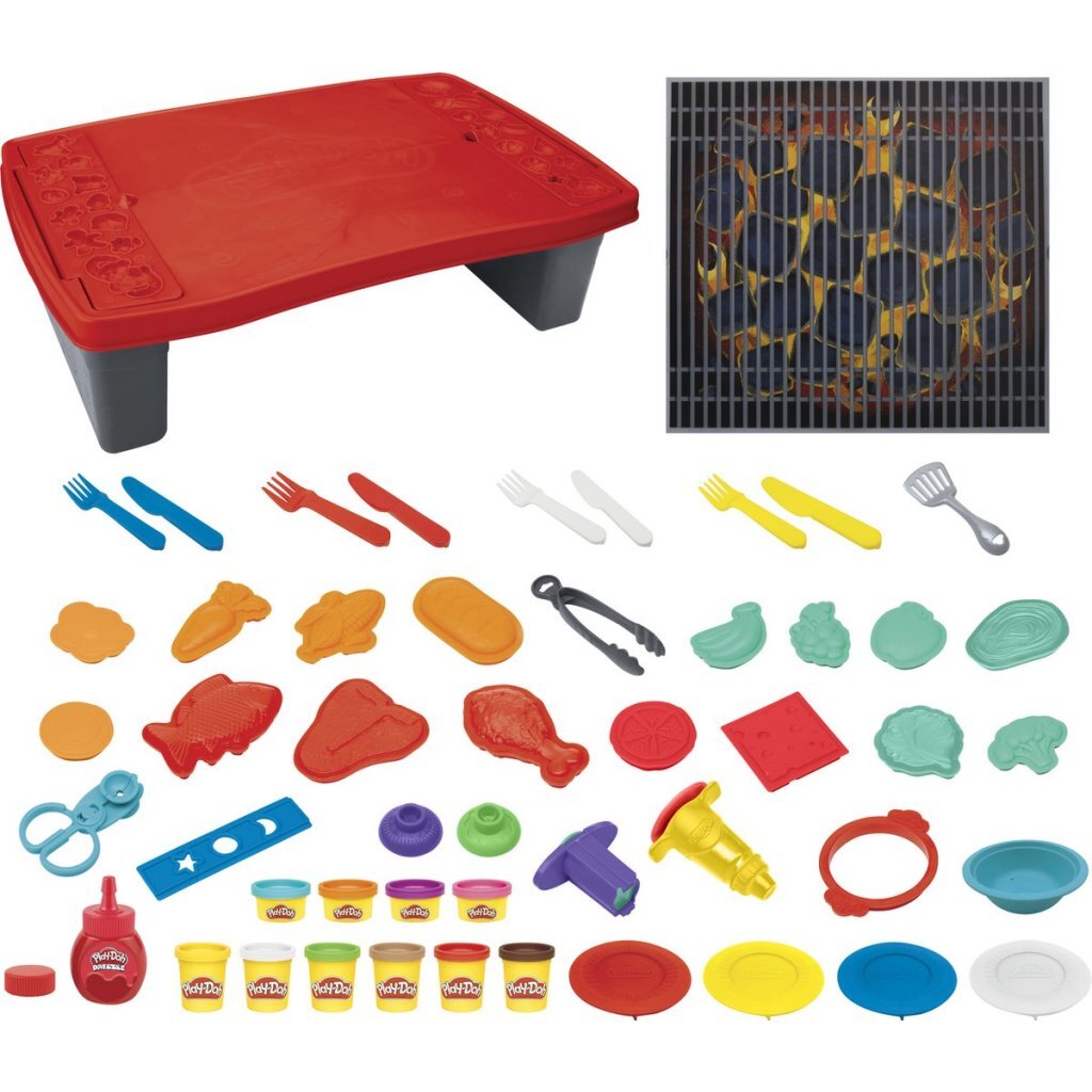 Play-doh grote grillin speelset