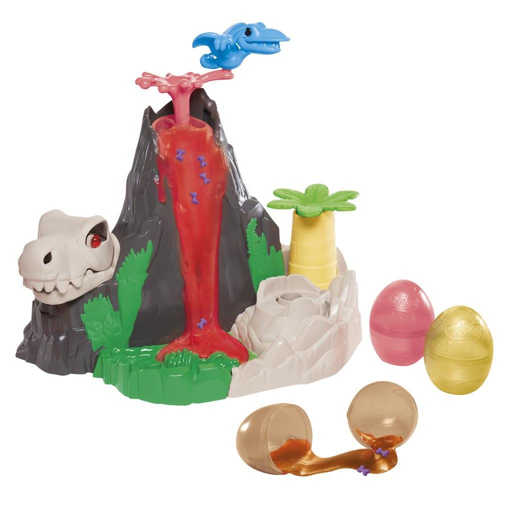 Play-doh slijm hydro glitz dino vulkaan