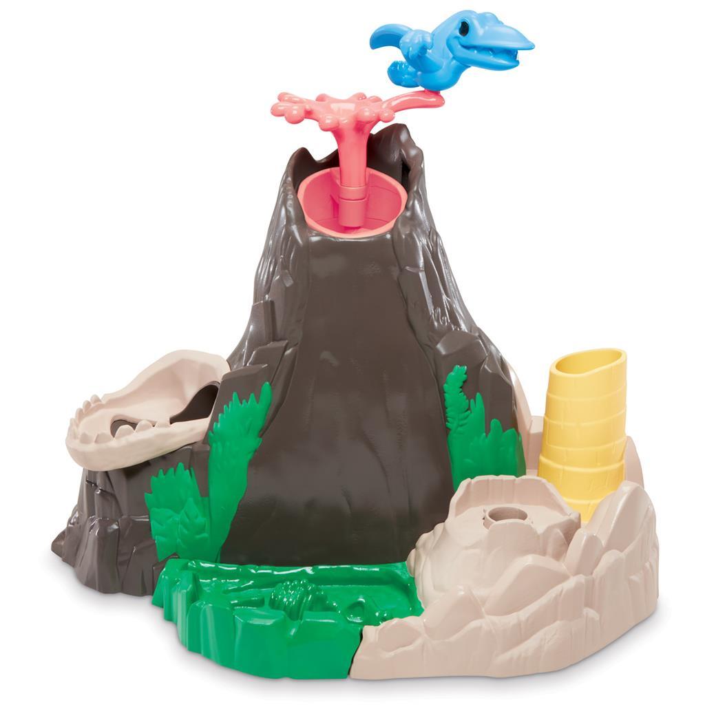 Play-doh slijm hydro glitz dino vulkaan