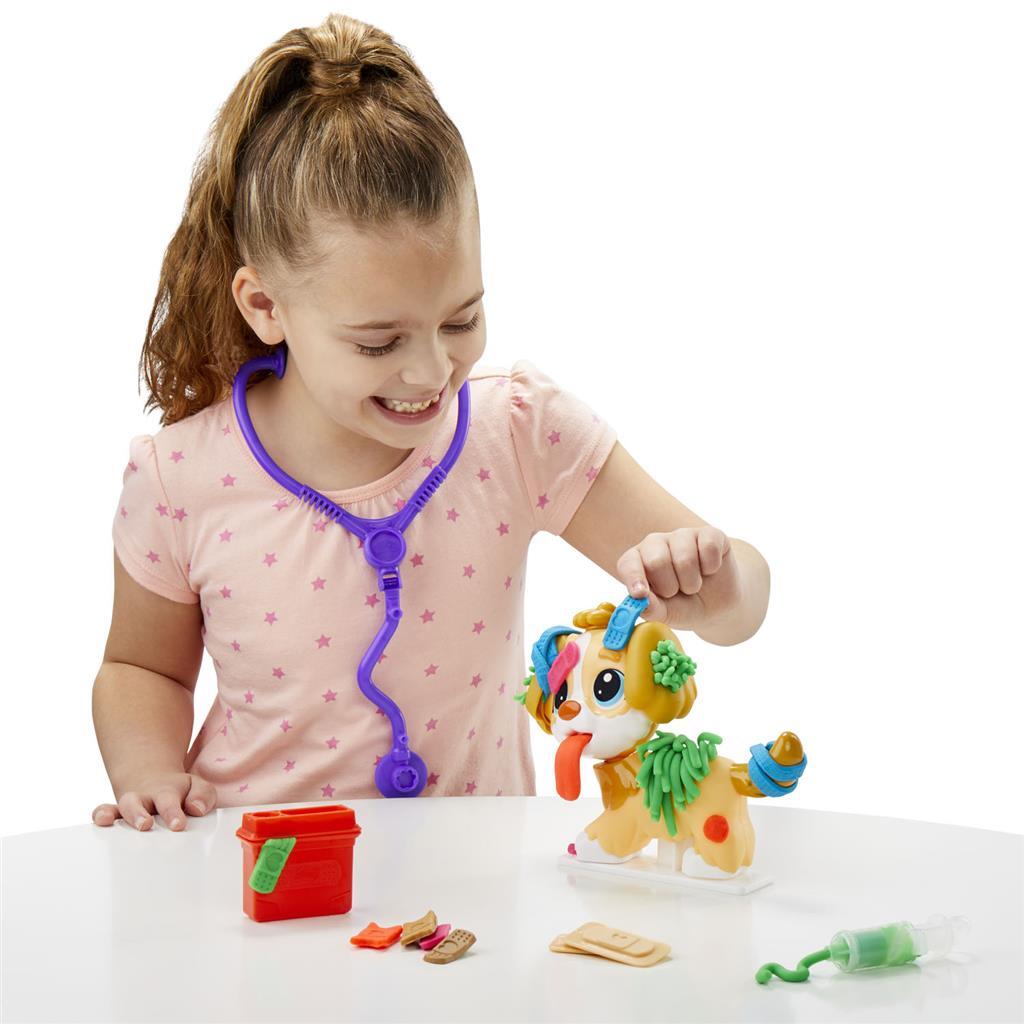 Play-Doh veterinarian playset - modelling clay - includes 5 pots - crafts for children