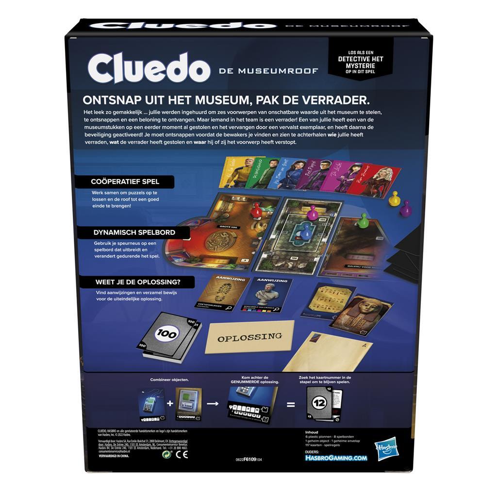 Cluedo Esccape de Museumroof Bordspel