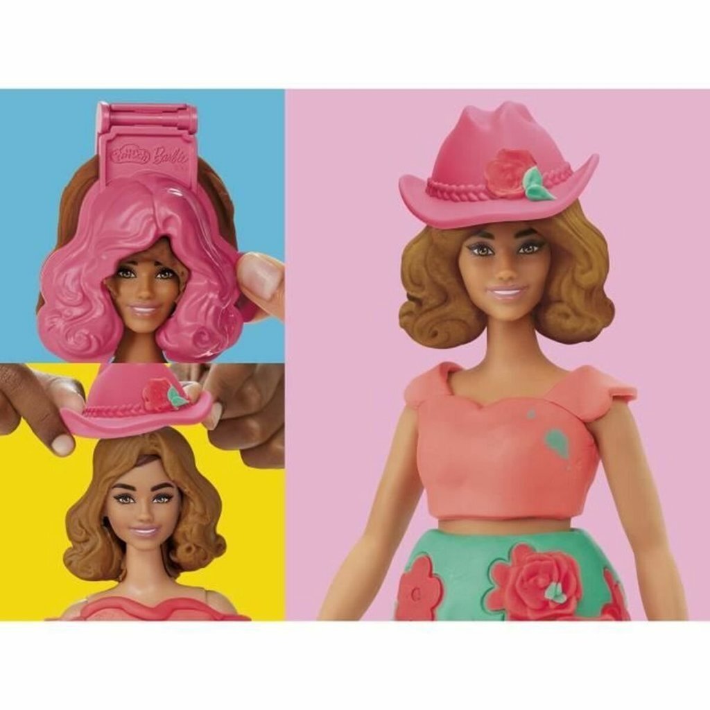 Play-doh barbie florals and fringe