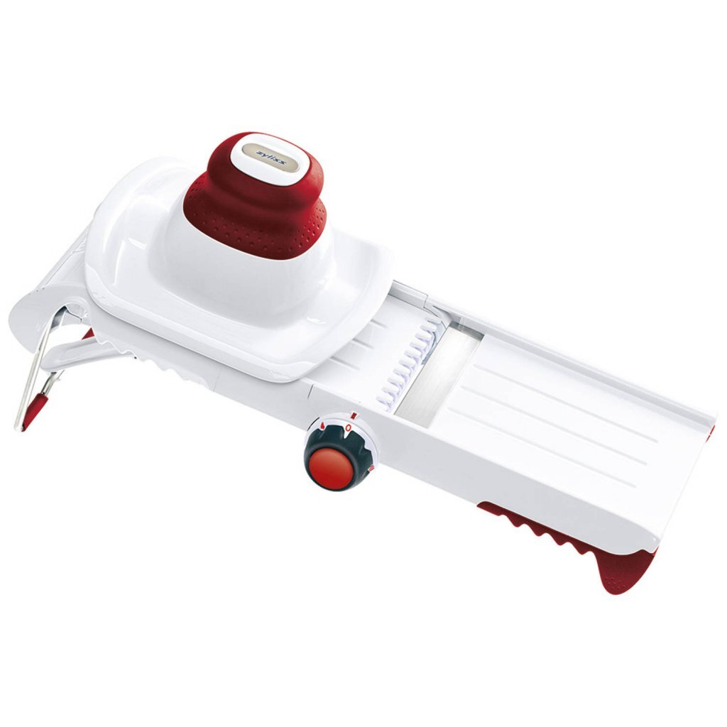 Basic Zyliss Mandoline Inklapbare Fruitsnijder Wit Rood