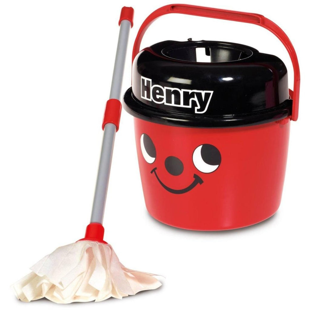 Basis numatic kleine helper kleine henry dweil en emmer rood