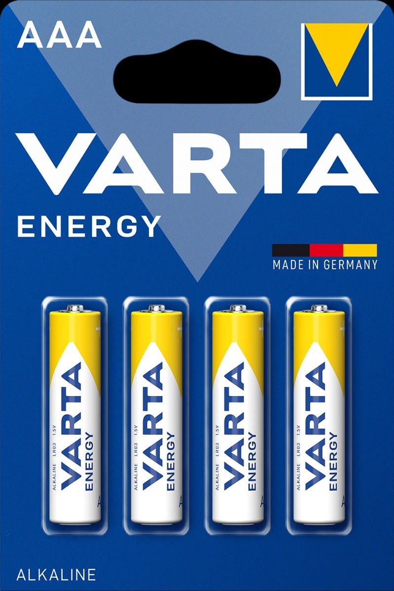 Varta - Varta batterij R03 AAA Alk 15V krt (4)