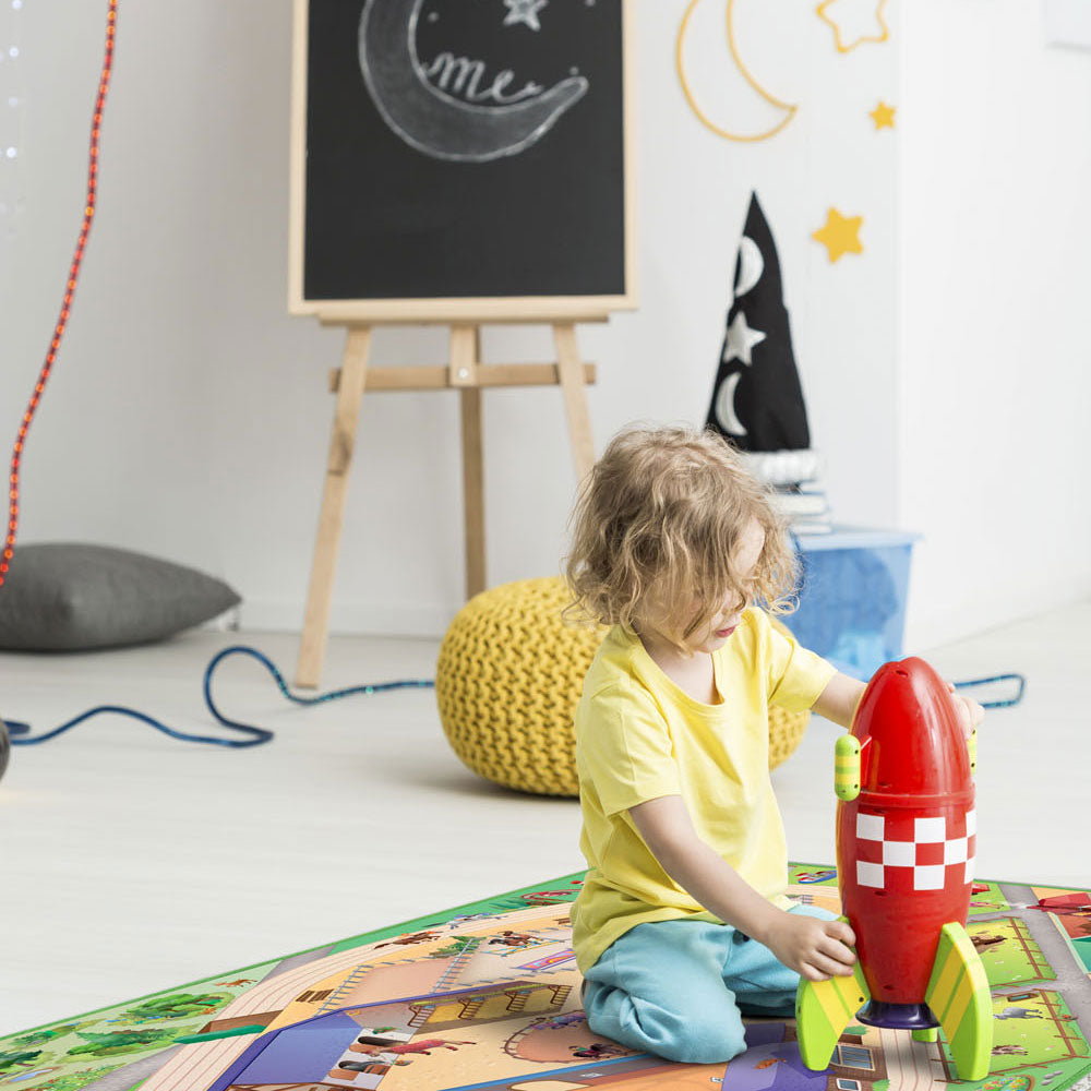 Achoka Speelkleed Paardenmanege, 100x150cm