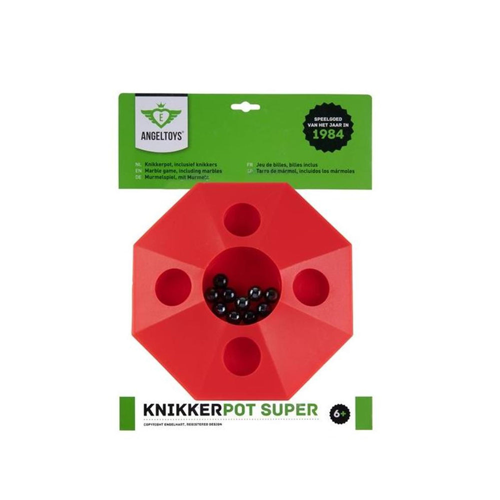 Basis Super Knikkerpot met 10 Knikkers Oslash; 22 cm