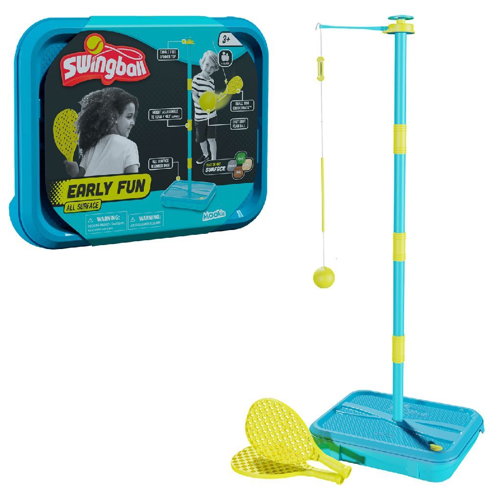 Abi Mookie swingball vroege leuke tennis