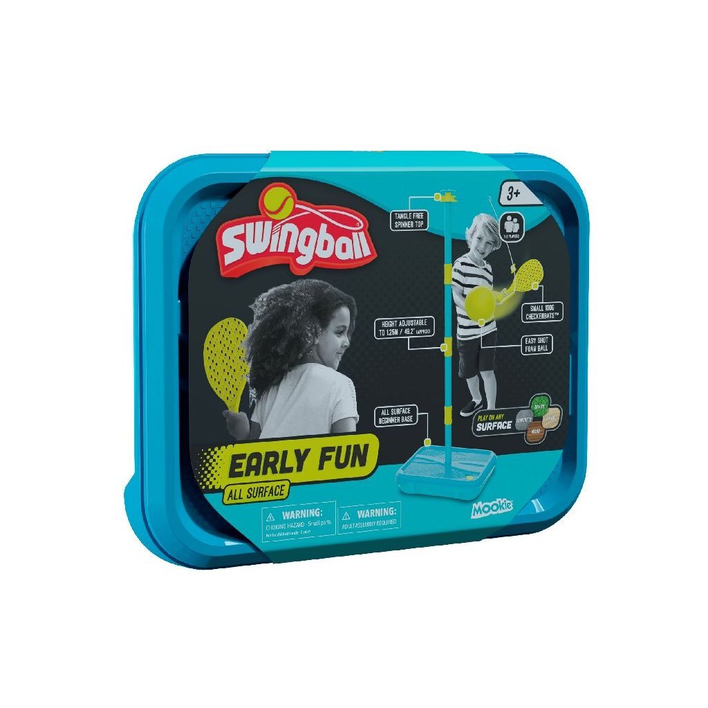 Abi Mookie swingball vroege leuke tennis