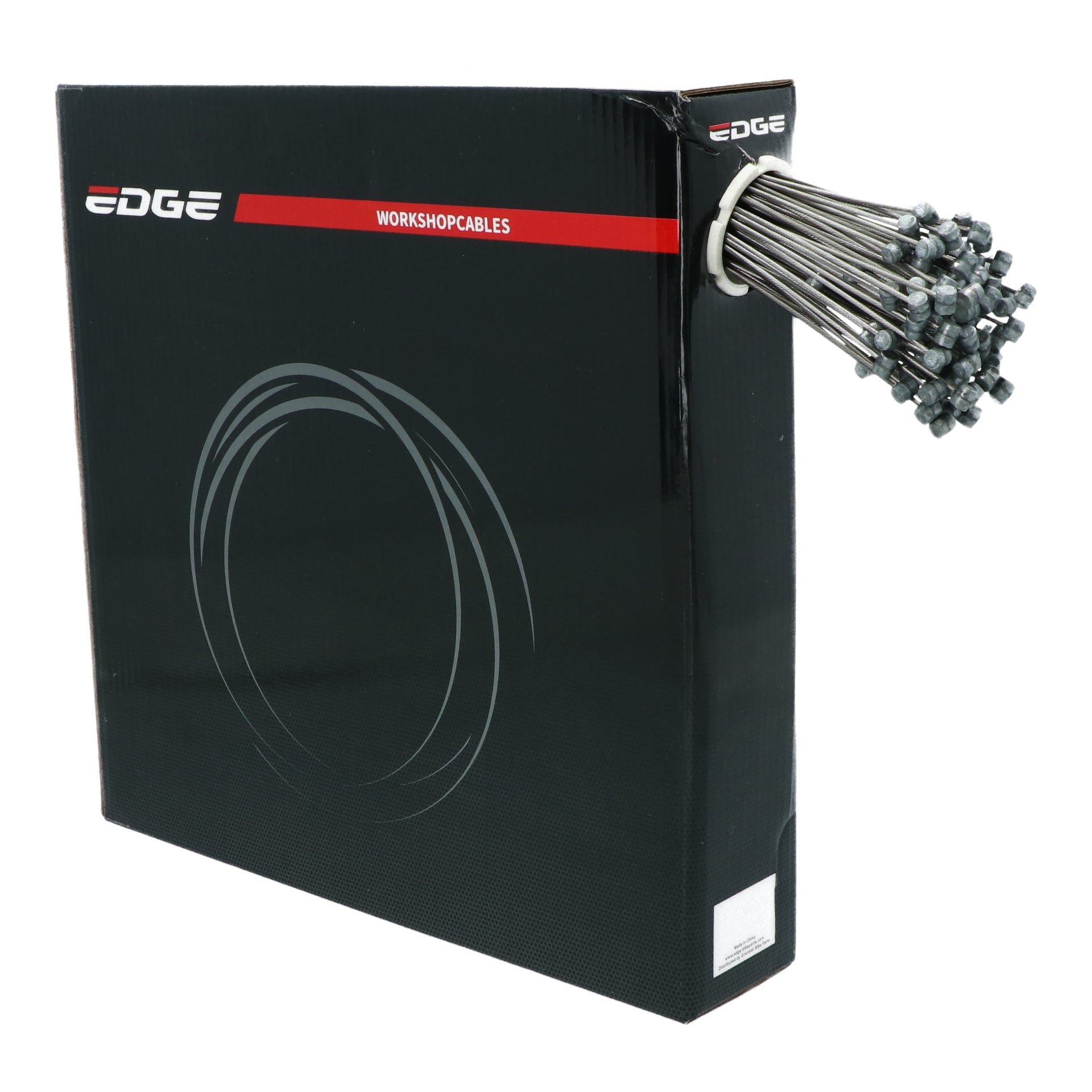 Edge rem binnenkabel 2250mm rvs1,5mm 1x19 draad rvs - 6 x 7 t-nippel (100 stuks)