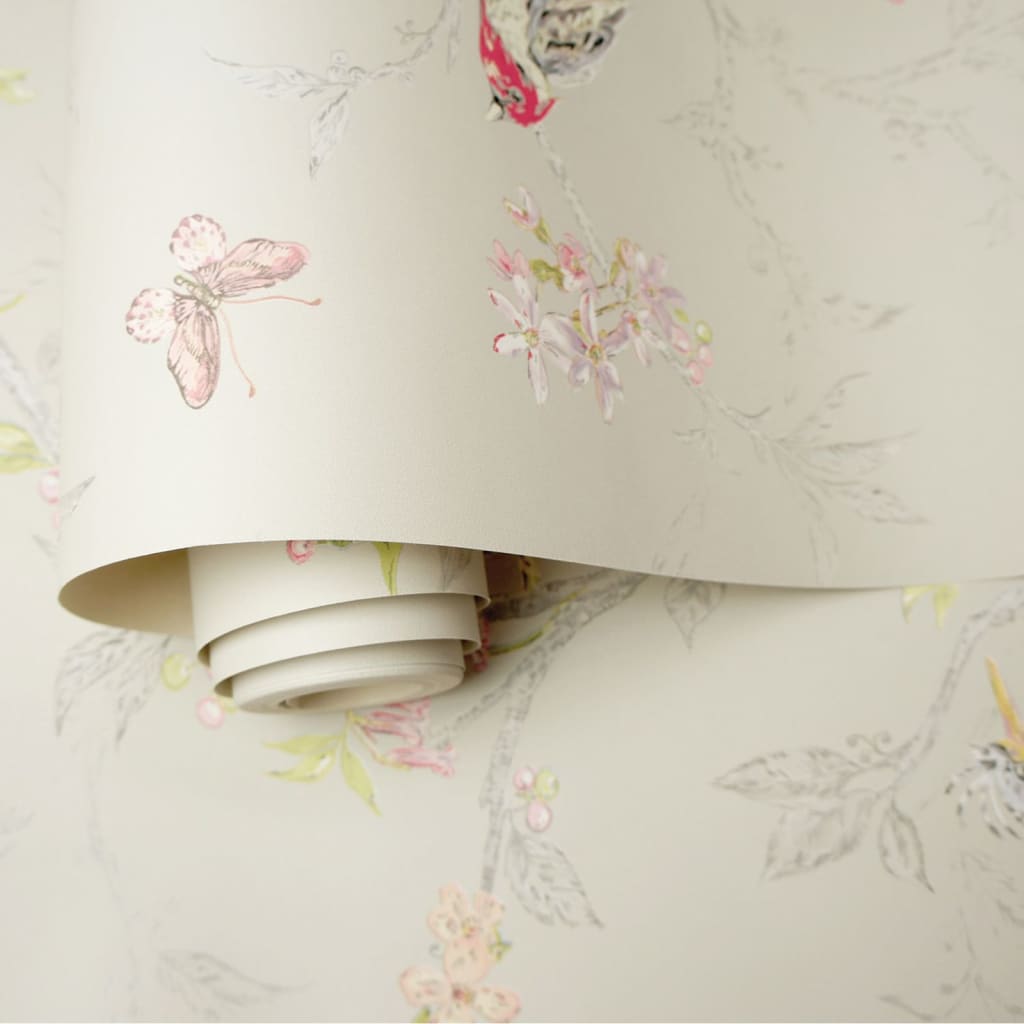 Dutch Wallcoverings behang phoebe beige