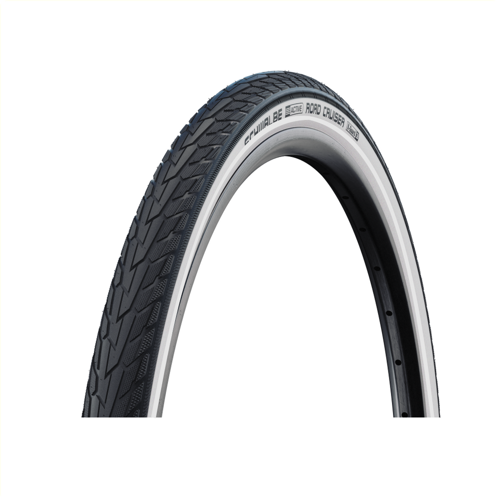 Schwalbe benelux b.v. schwalbe bub. 37-622 28x1.40 - 700x35c hs 484 road cruiser k-guard b w+rt green - 11159014