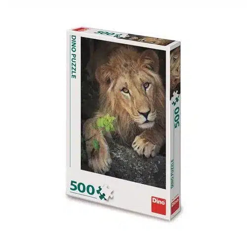 Dinotoys dinopuzzel - de koning van de dieren - 500 stukjes