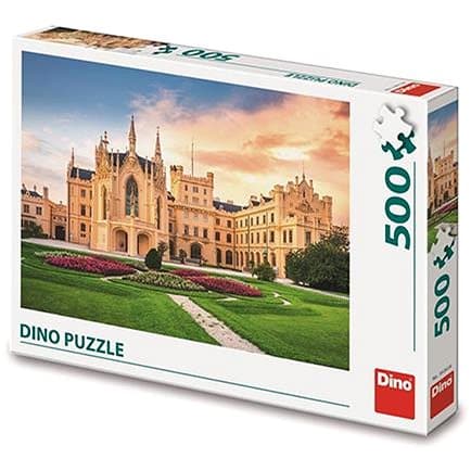 Dinotoys dinopuzzel - kasteel letnice in tsjechië - 500 stukjes