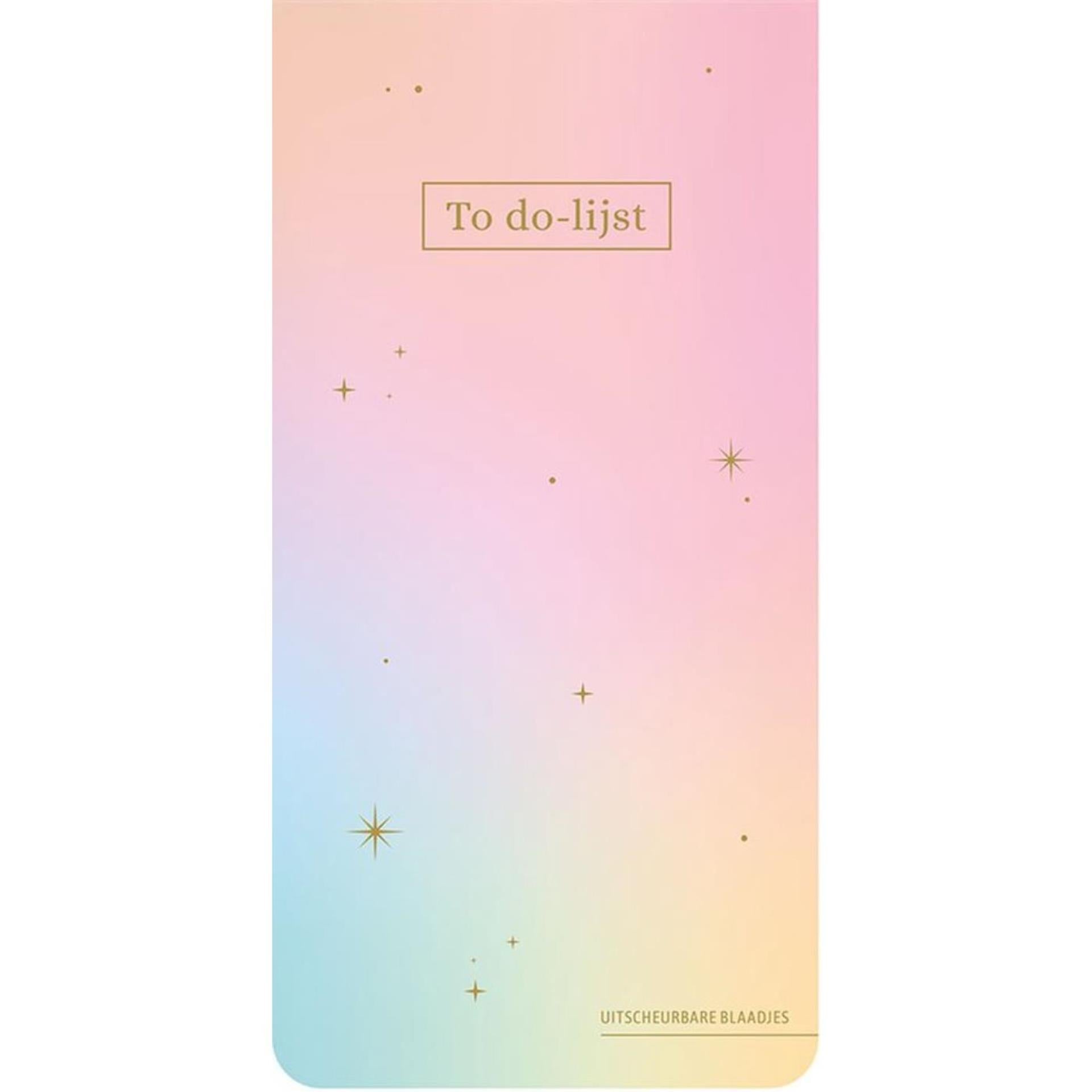 Deltas to do-lijst - pastel galaxy