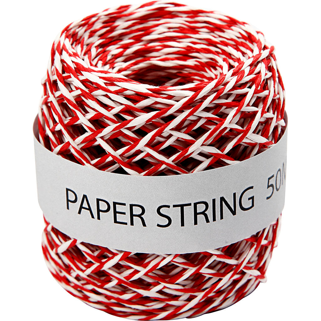 Https: www.cchobby.nl papierkoord-dikte-1-mm-rood-wit-50-m-1-rol