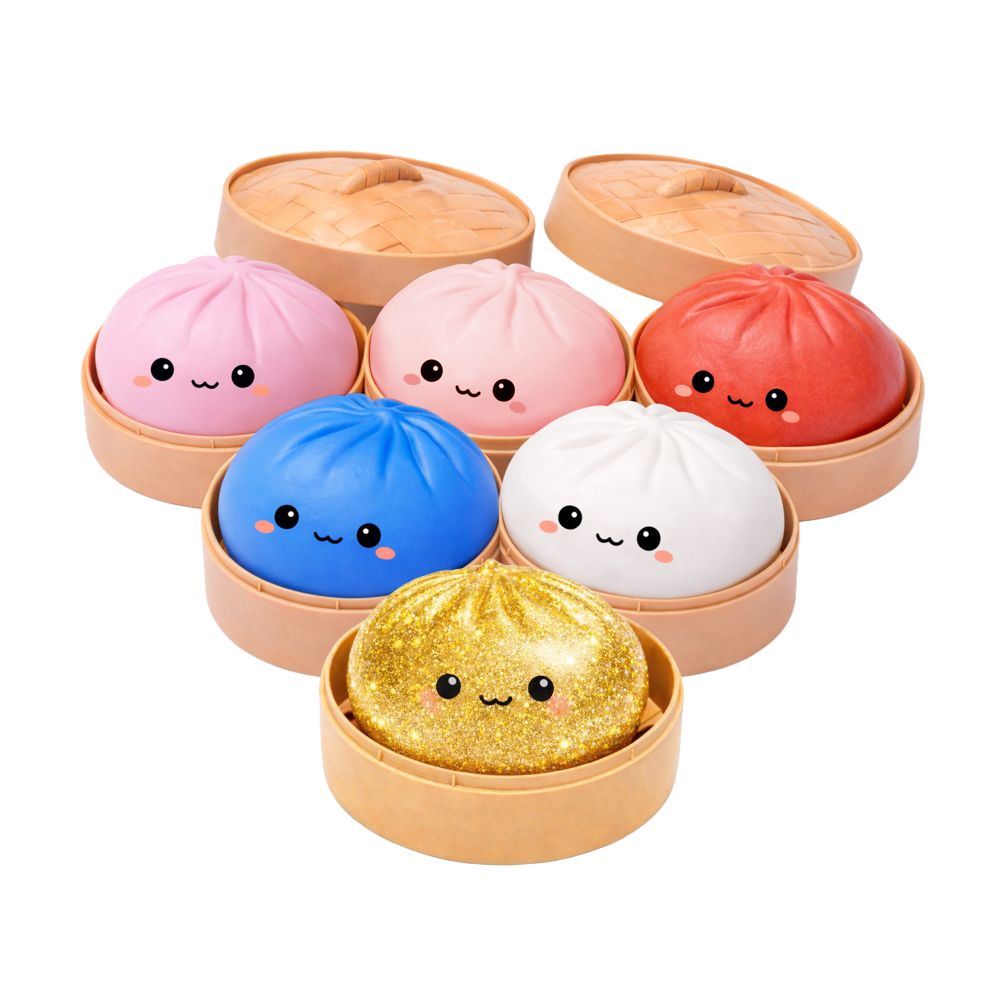 Mini lucky bao mystery squishy dumpling.