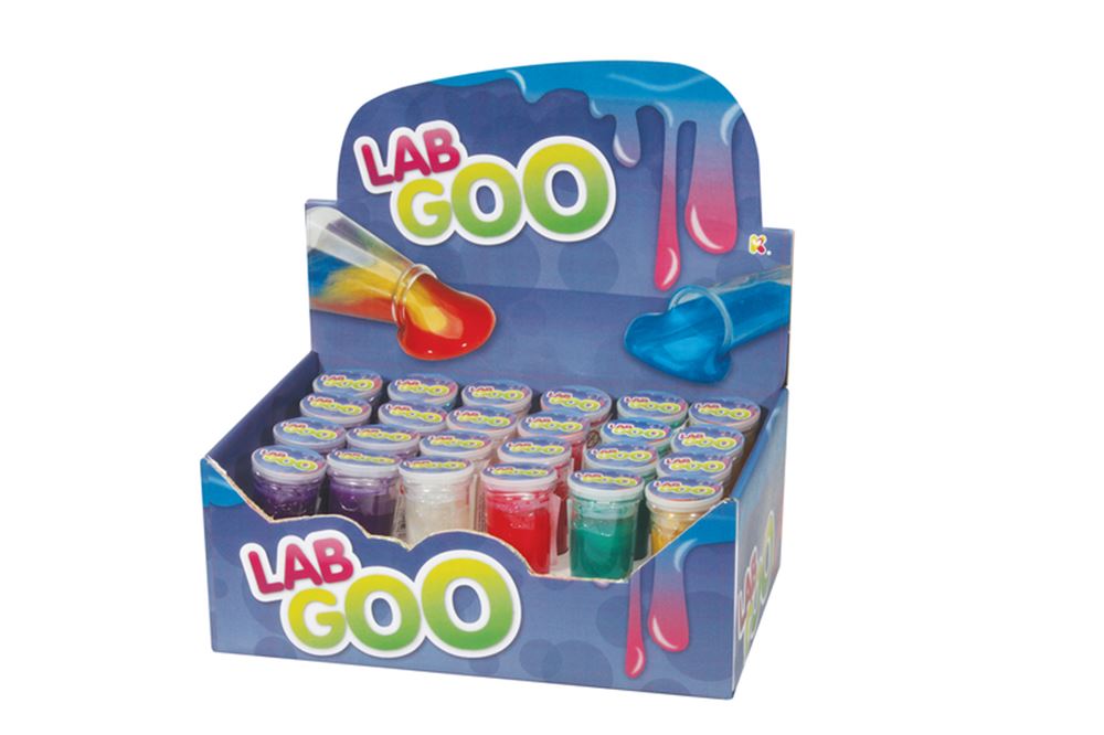 Regenboog slime in fles. 3+