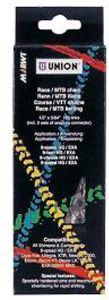 BF1001A Ketting Union 810 1 2x1 32x116 - Fietsketting 116 schakels - Zwart