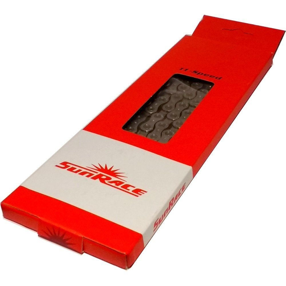 Chaîne 11 vitesses Sunrace CN11A 126 maillons - argent