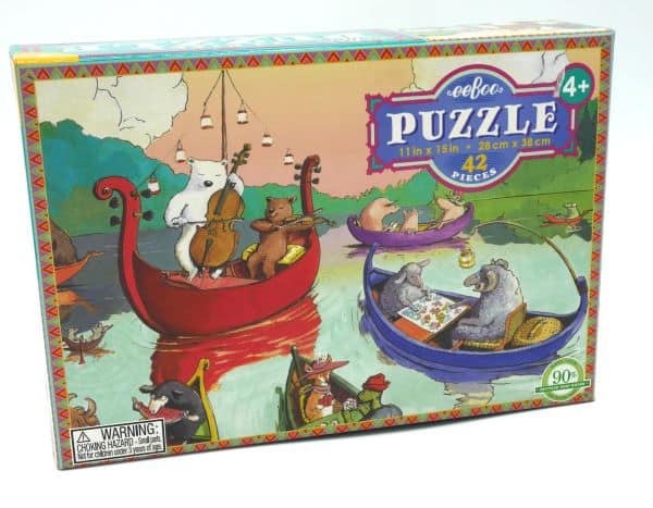 Van der doelen puzzelfeestje op het meer 42 stukjes