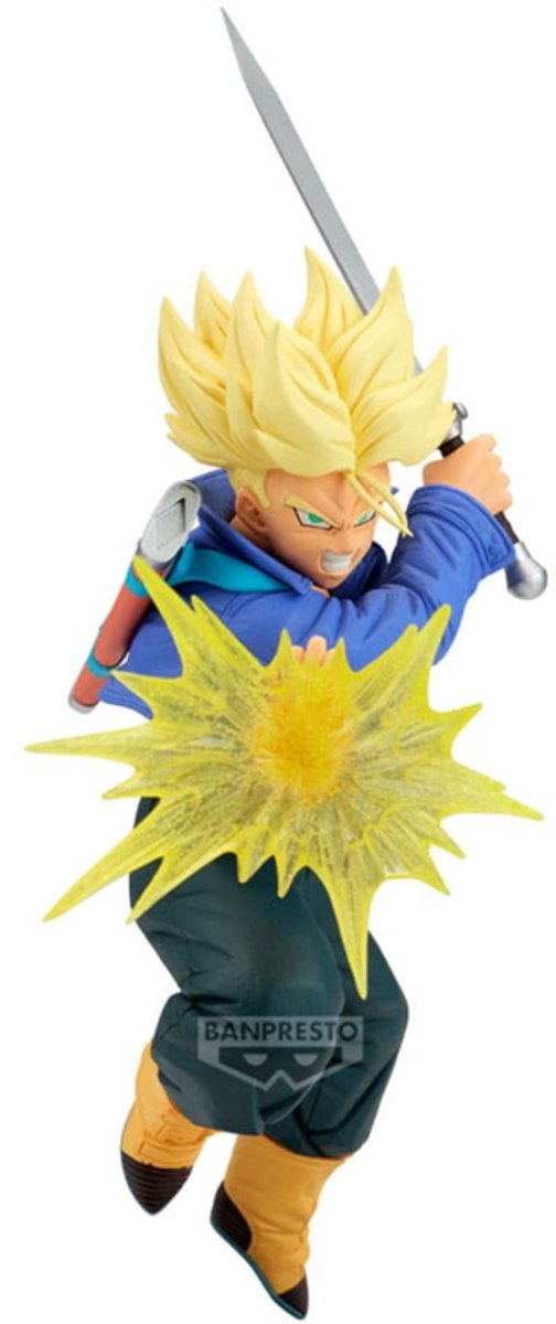 Banpresto dragon ball z gxmateria pvc statue trunks 20 cm beeld