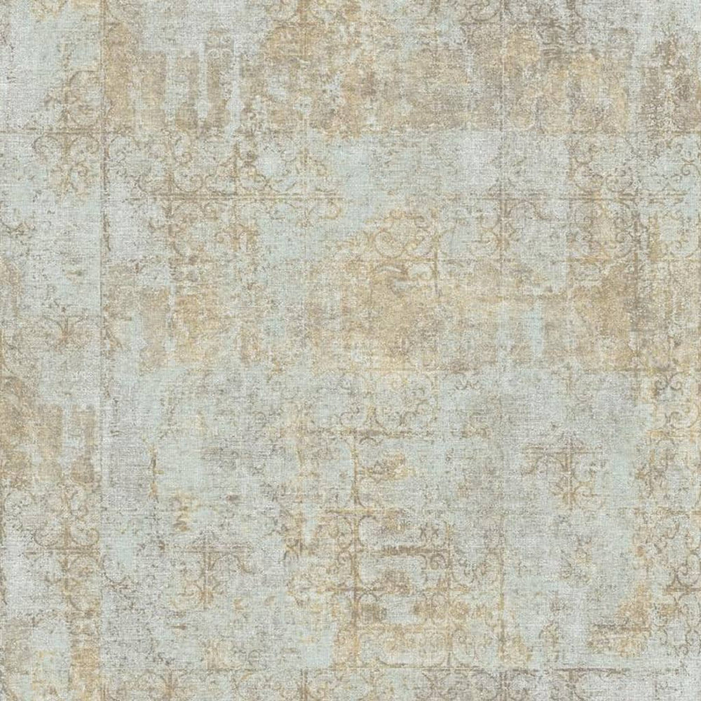 Noordwand behang vintage oud tapijt beige