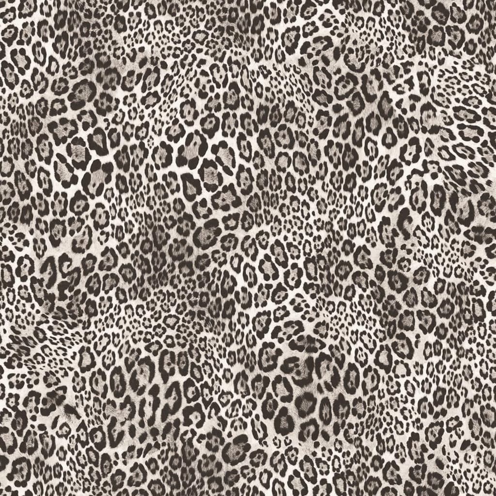 Noordwand Noordwand Behang Luipaardprint zwart