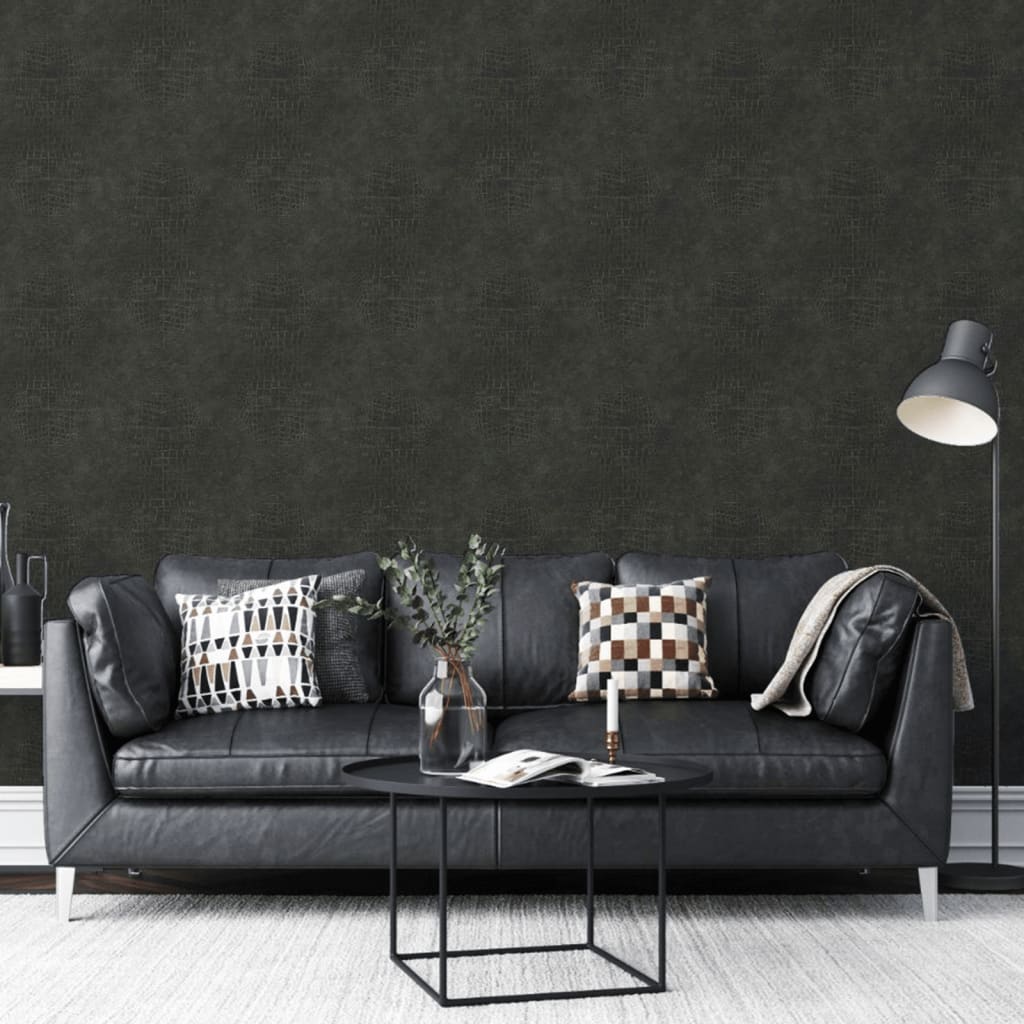 Noordwand behang croco groen