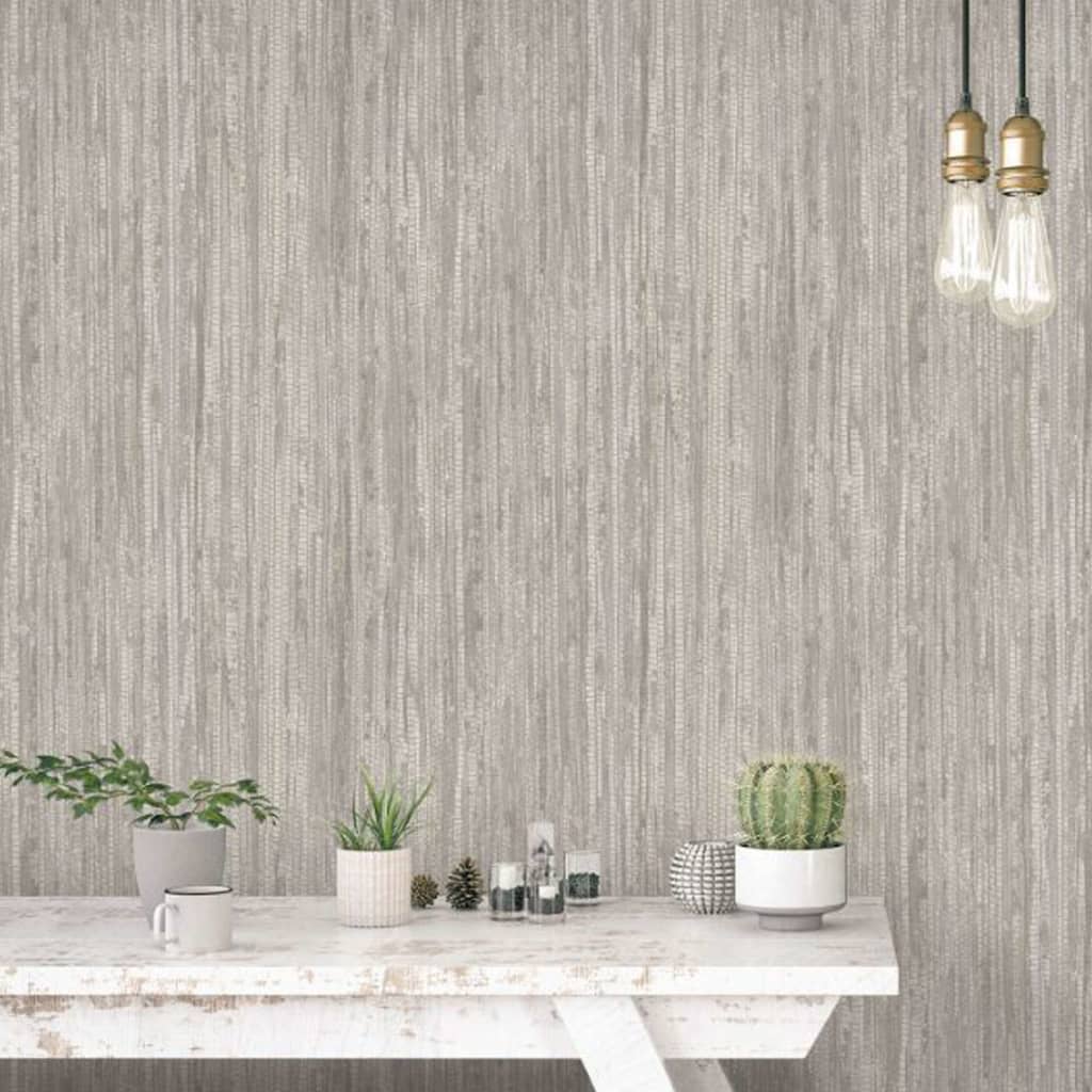 Noordwand behang naturel grassen riet beige
