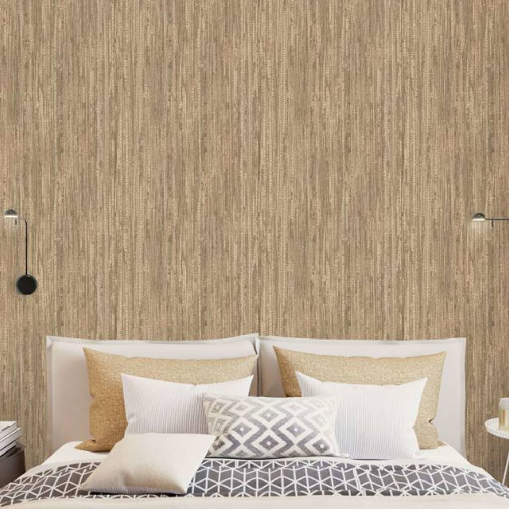 Noordwand behang naturel grassen riet bruin