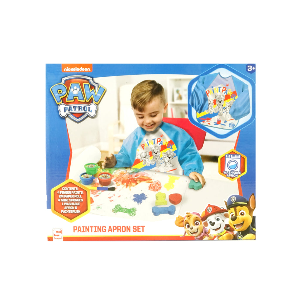 Paw Patrol vingerverfset met kort blauw