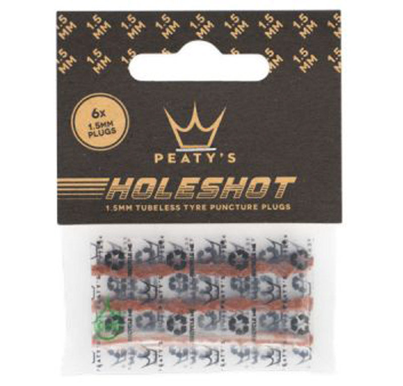 Peaty's holeshot tubeless puncture plugger refill pack | 1,5 mm