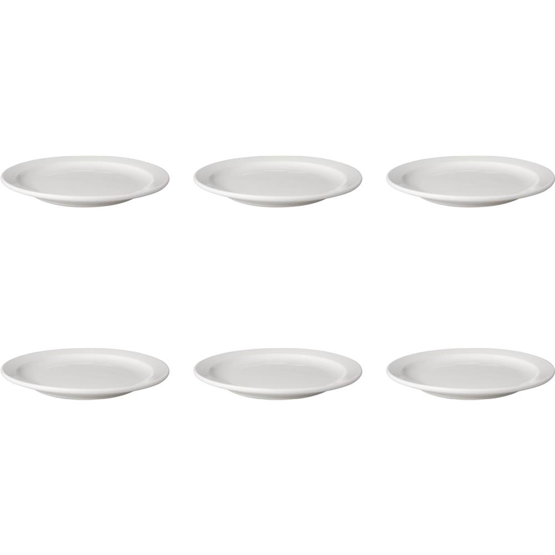 Mammoet budgetline bord plat 21cm 6 stuks