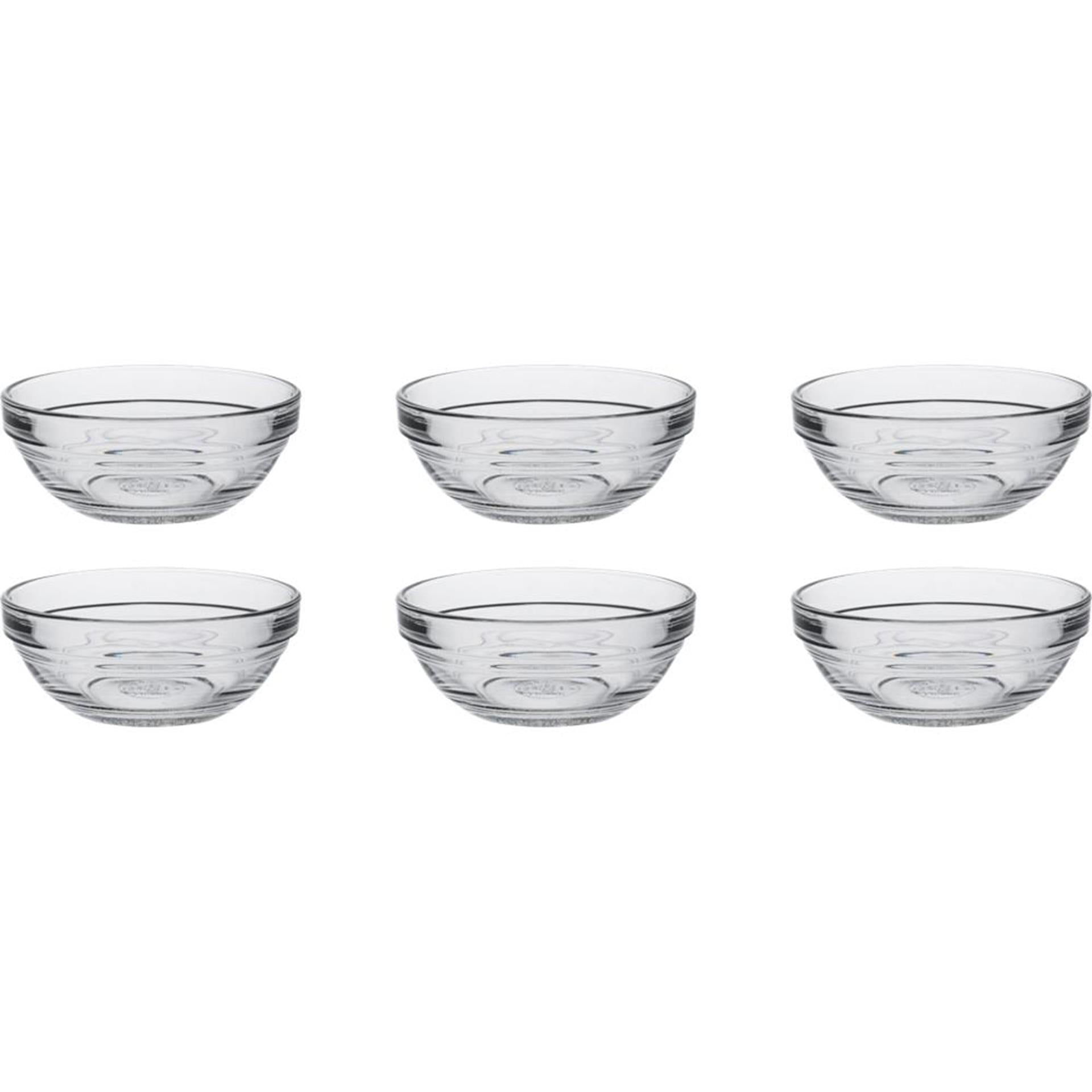 Duralex schaal lys stapelbaar 9cm a 6st