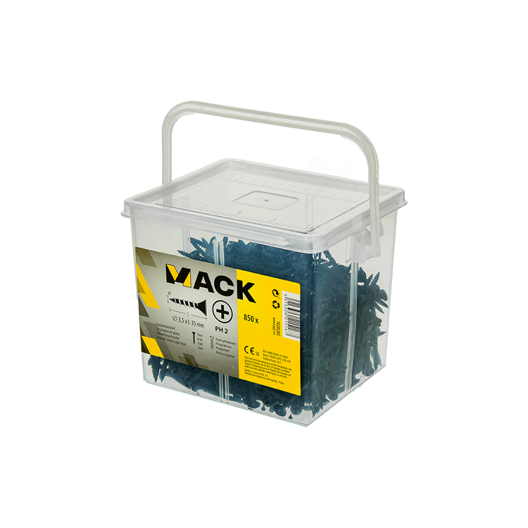Mack 1020285 - box gipsplaatschroeven 3,5 x 35 mm 850 st | 6 stuks
