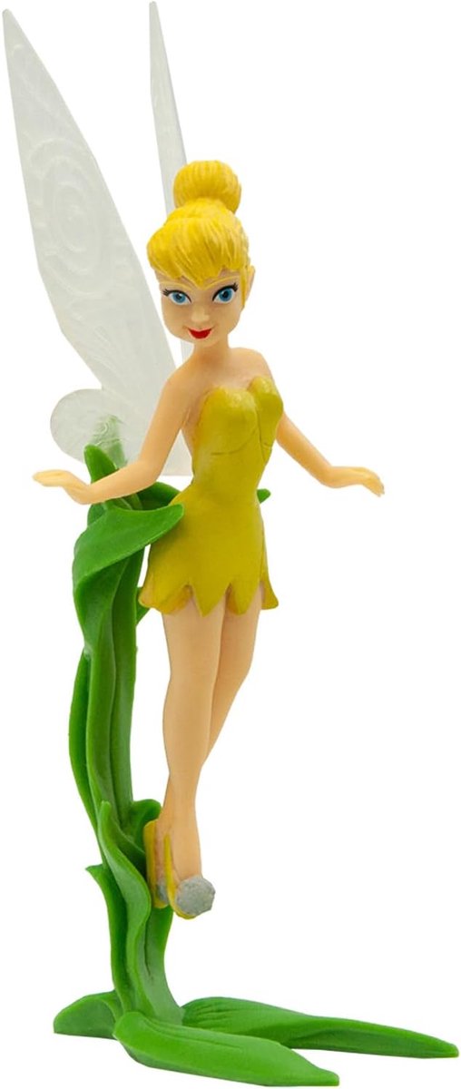 Bullyland 12848 – speelfiguur tinkelbel – levensecht en detailrijk vormgegeven – ideaal als taartfiguur, verzamelobject of vrolijk cadeau voor kinderen vanaf 3 jaar