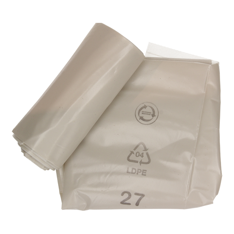 1054869 - grofvuilzak 60l, extra sterk transparant ldpe, 5 st per rol | 10 stuks