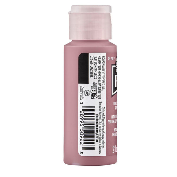 Folkart • flat ultra matte acrylic paint cinder rose 59ml