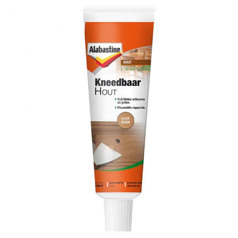 Alabastine kneedbaar hout licht eiken 75 gram