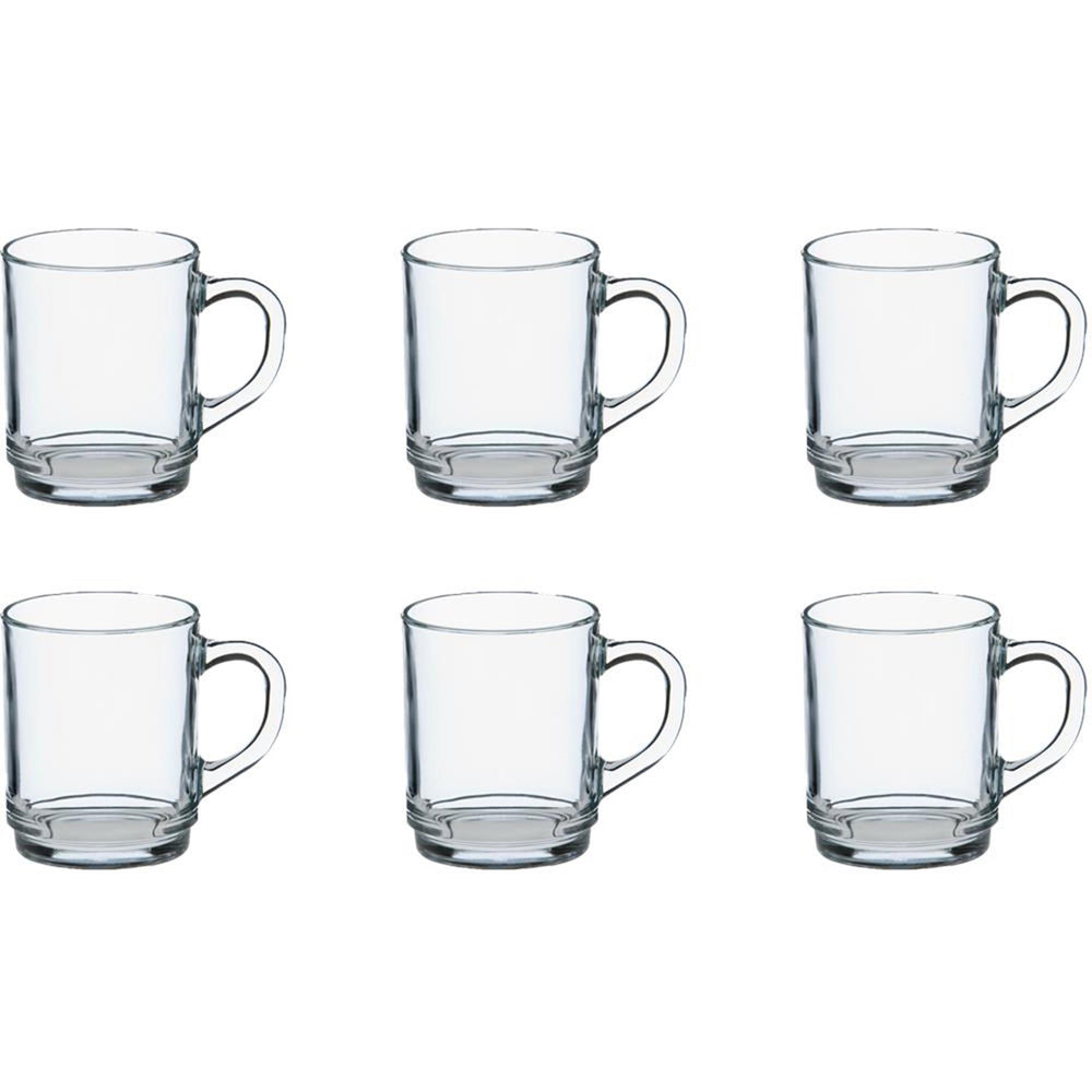 Duralex theeglas versailles hardglas 250ml 6 stuks ø7x8,9cm