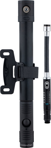 Crankbrothers klic hv mini pump with co2 adapter and pressure gauge