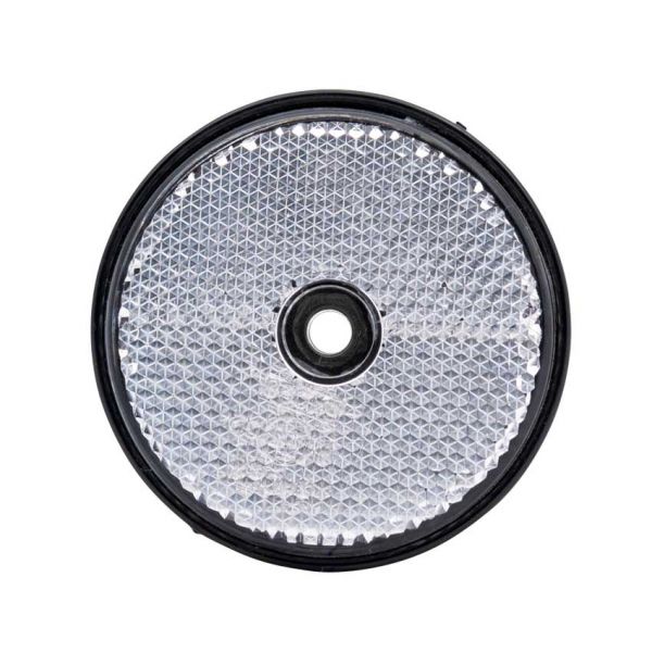 Ronde reflector 60 mm. wit